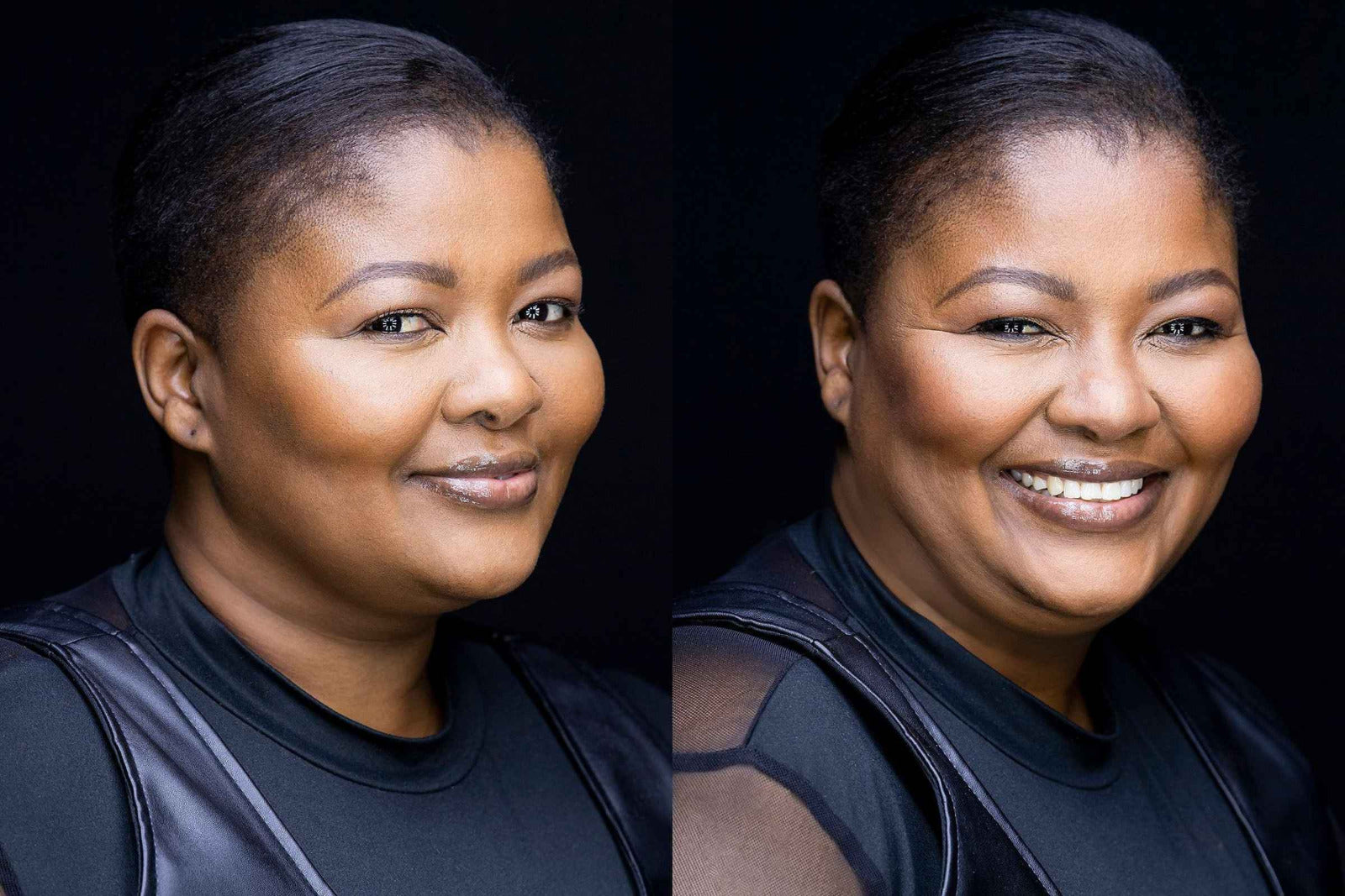 MyEasyGlow model before and after