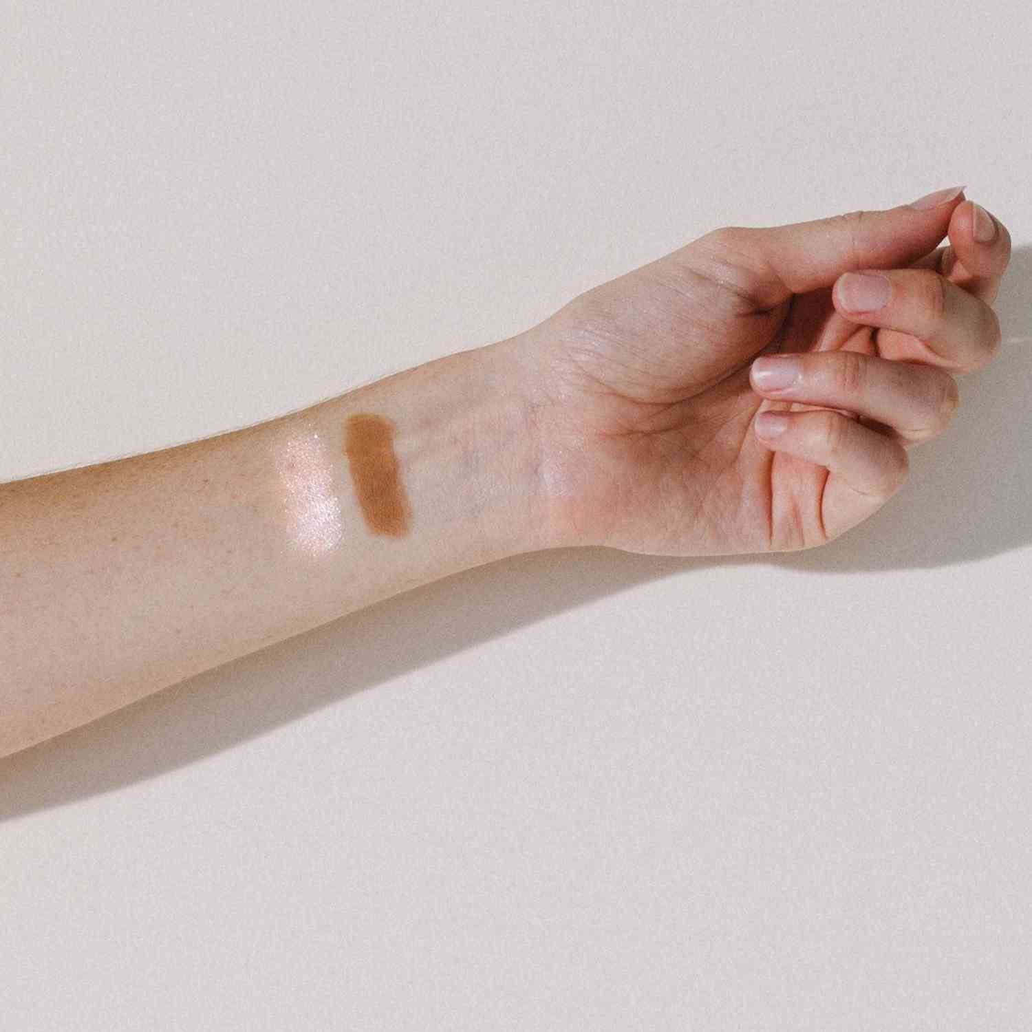 Myeasyglow colours on arm