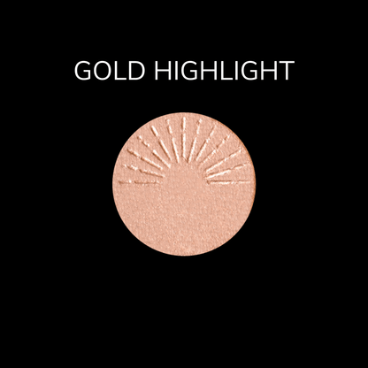 Gold Highlight Refill cap for Easyglow | MyEasyGlow