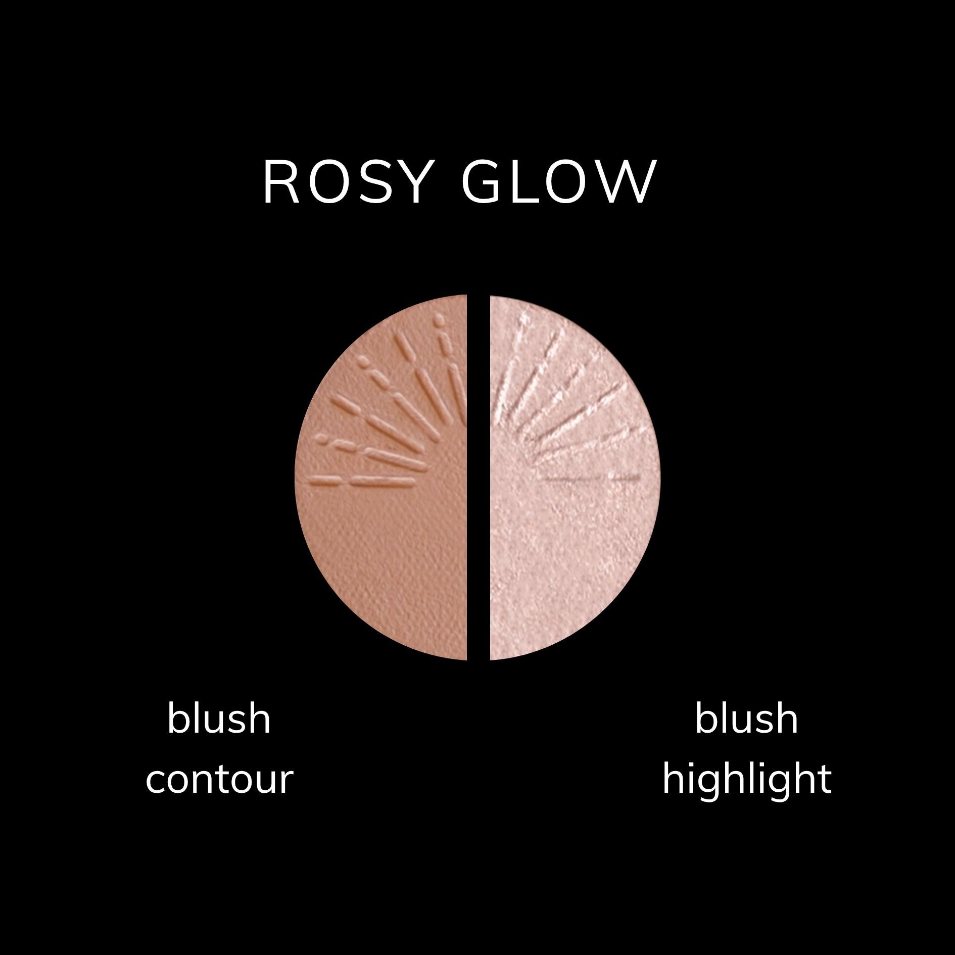 Rosy Glow colour  palette | MyEasyGlow