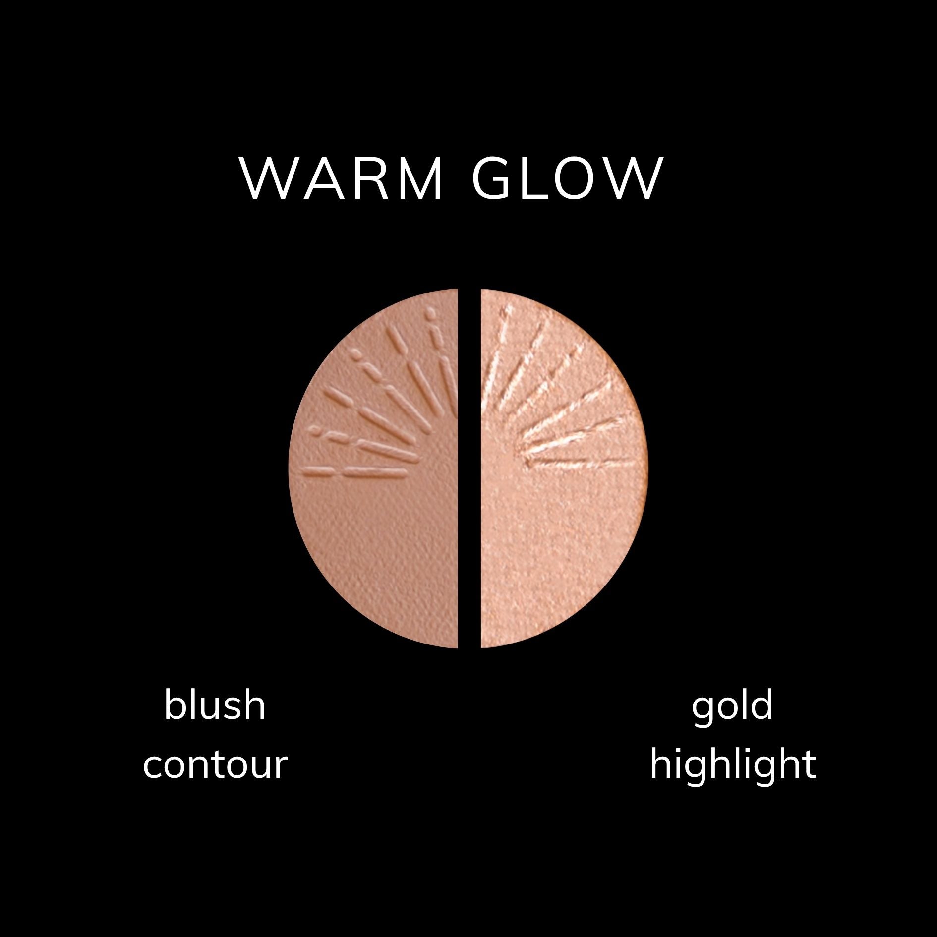 Warm glow colour  palette | MyEasyGlow